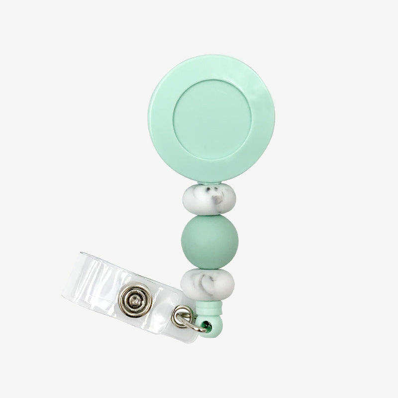 Wholesale Silicone Beaded Telescopic Keychain